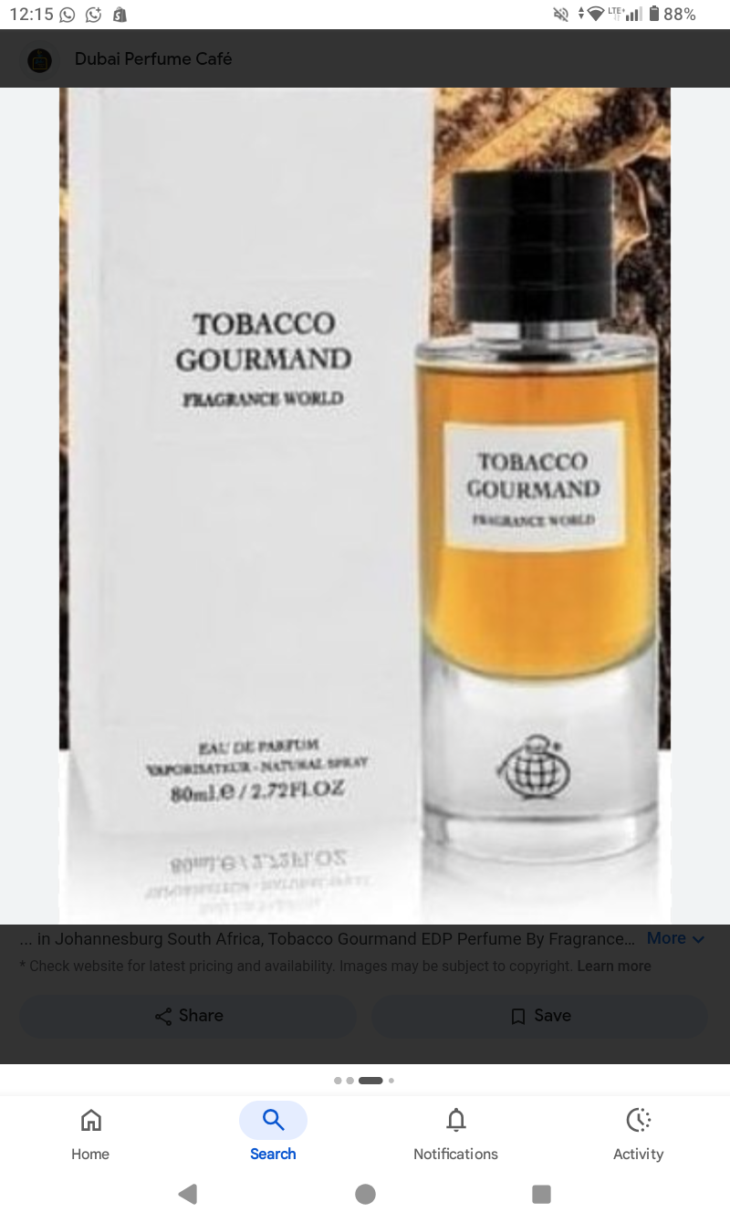Tobacco Gourmand