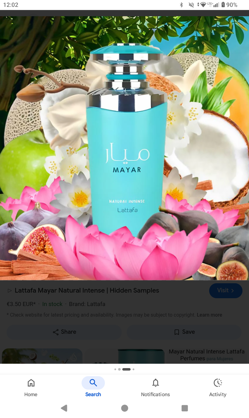 Mayar Natural Intense