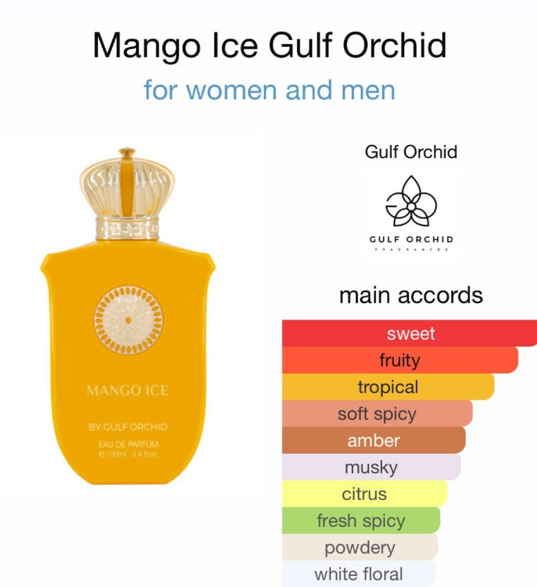 Mango Ice by Gulf Orchid