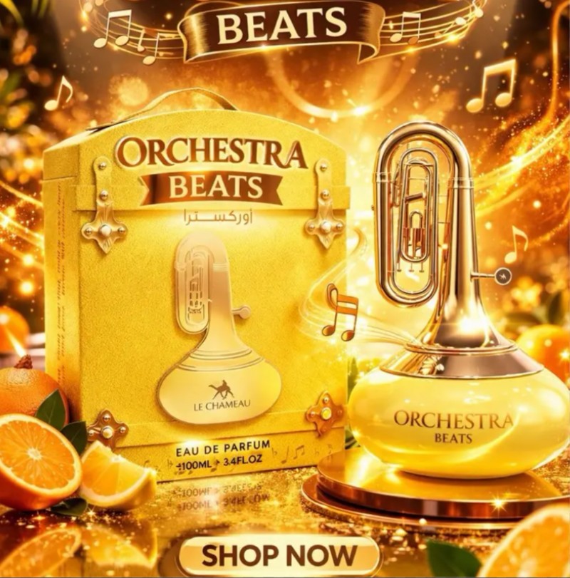 Orchestra Beats is a popular unisex fragrance by Le Chameau (an Emper Perfumes brand)
