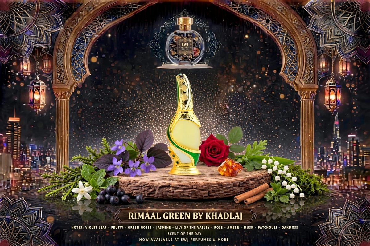 Rimaal Green 15ml Atar by Khadlaj Perfumes