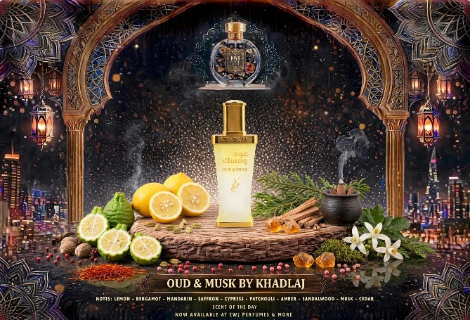 Oud & Musk 20ml Atar by Khadlaj Perfumes