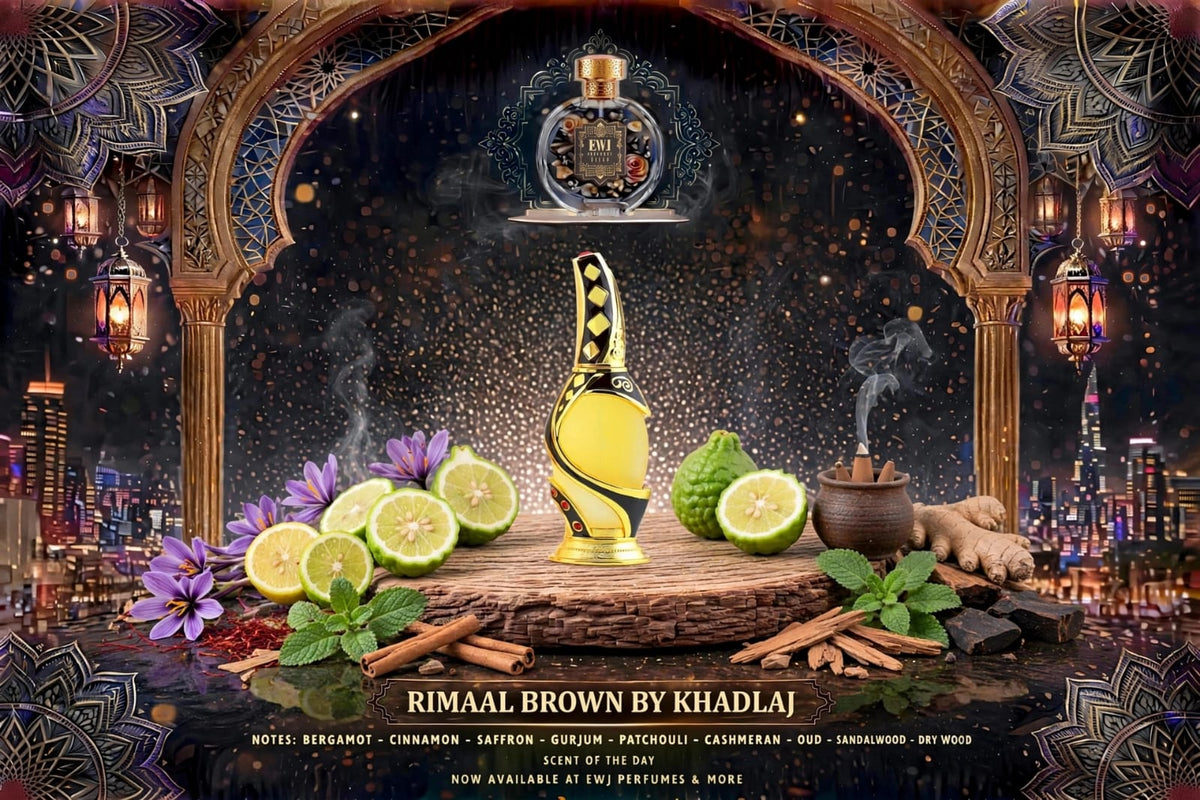 Rimaal Brown 15ml Atar by Khadlaj Perfumes