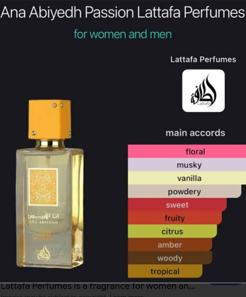 Ana Abiyat Passion Perfume