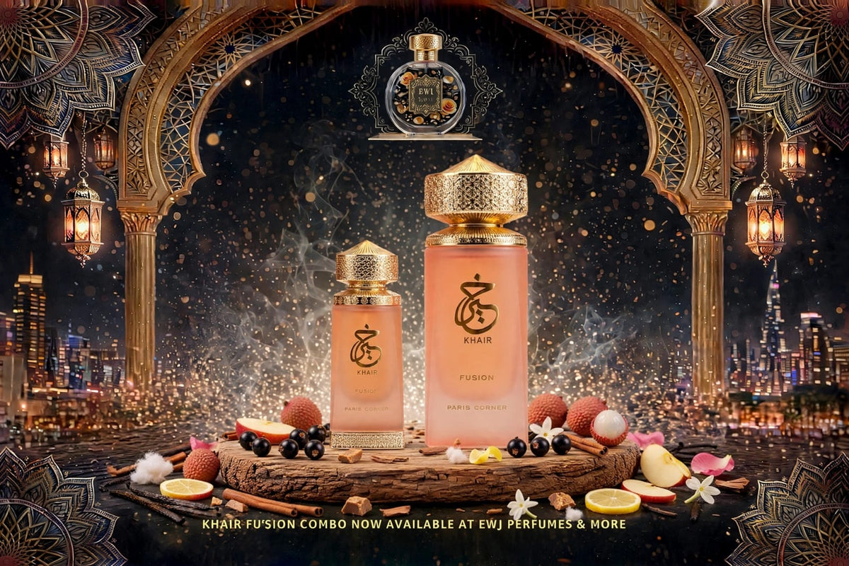 Khair Fusion Oil and Perfume Set by Paris Corner